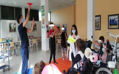 Un atelier cirque pour les enfants