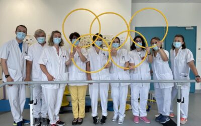 Les olympiades du service gériatrie