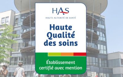 Le Centre des Massues est certifié Haute Qualité des Soins par la HAS